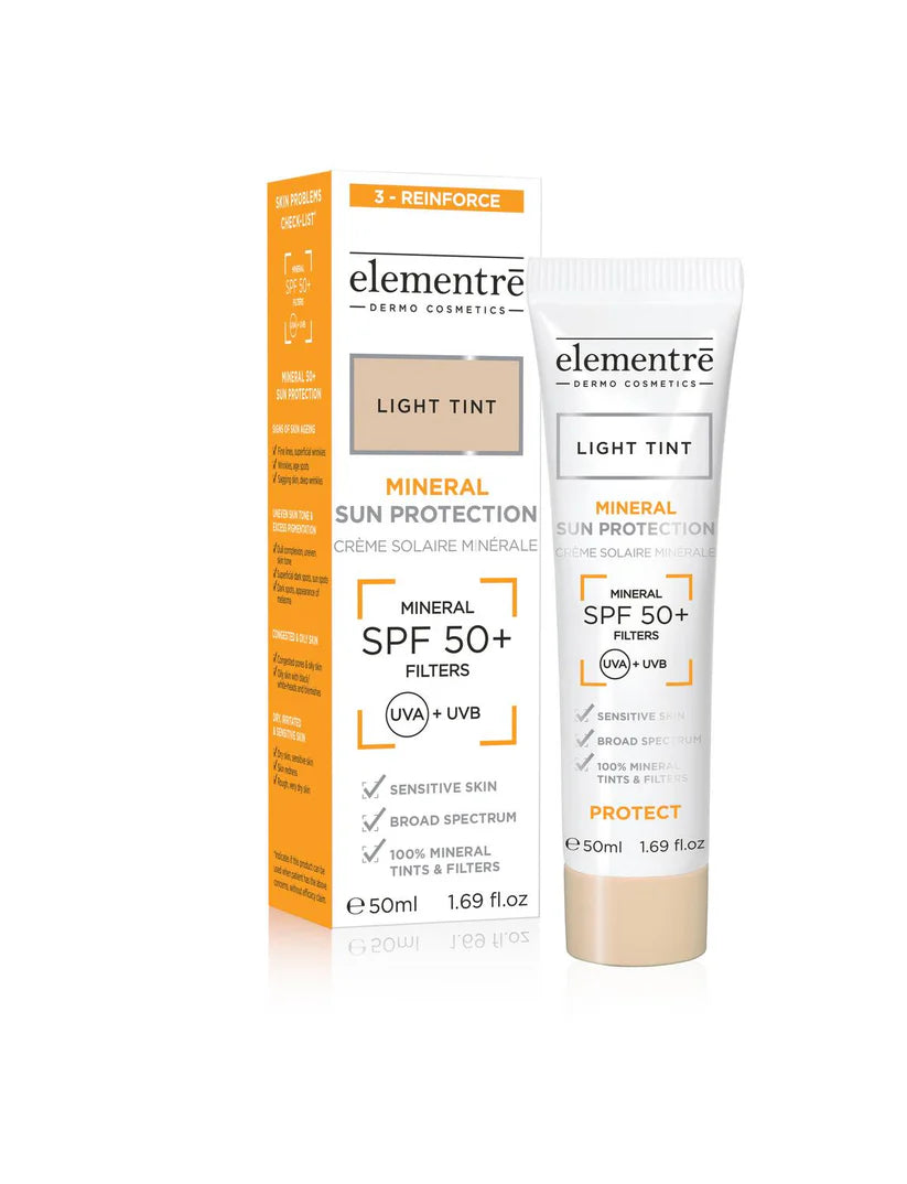 Elementre Mineral Sun Protection SPF50+ Light (50ML)
