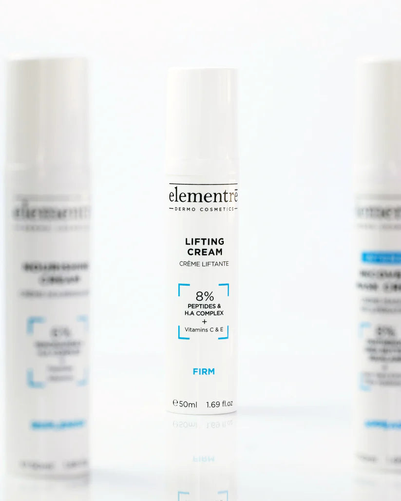 Elementre Lifting Cream - 8% Peptides & Hyaluronic Acid (50ml)