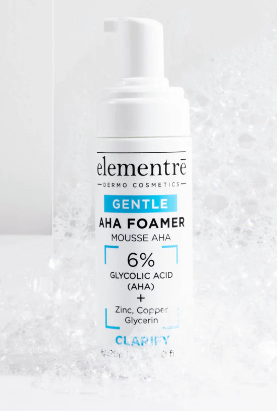 Elementre Gentle AHA Foamer - 6% Glycolic Acid (120ml)