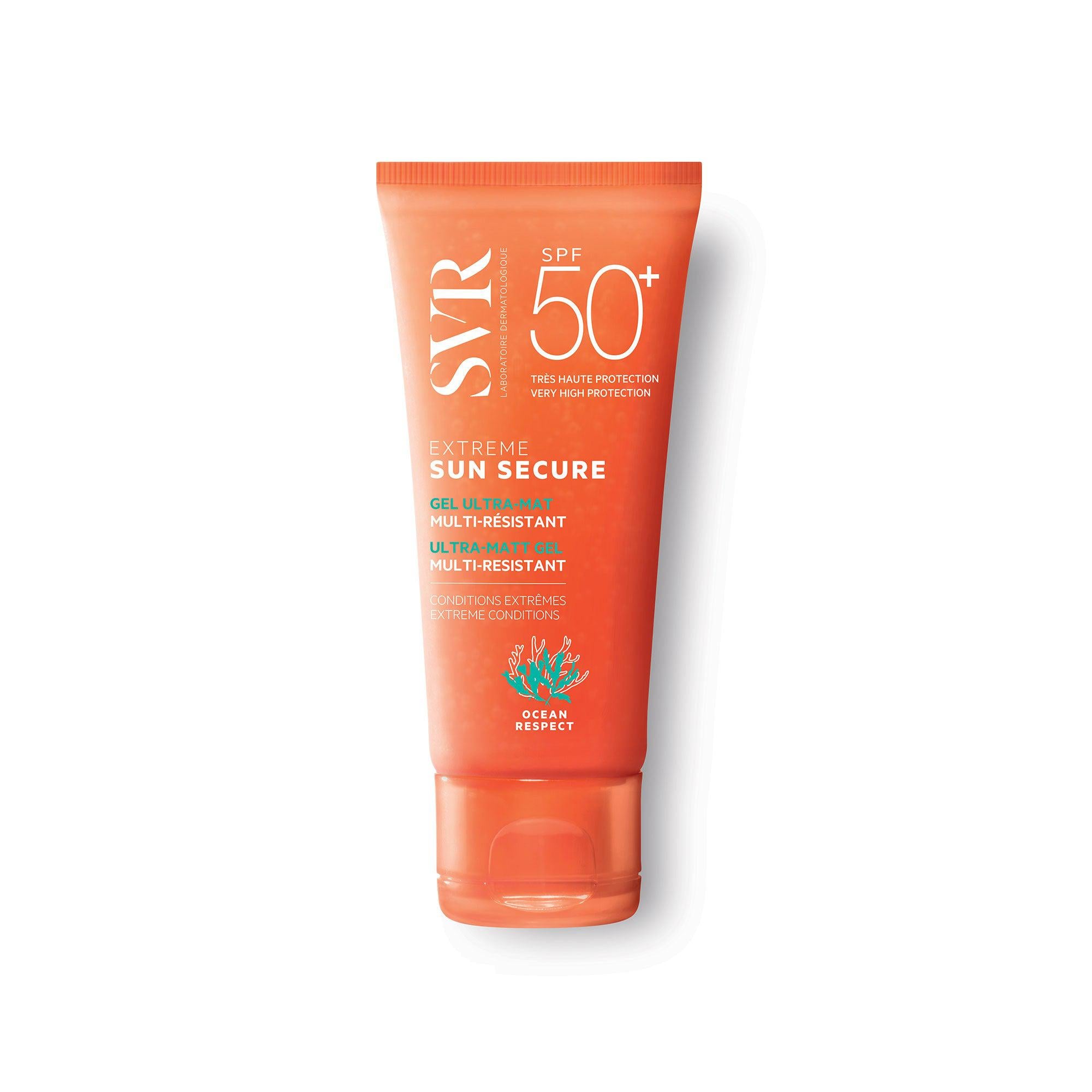 SVR SUN SECURE Extreme Multi-Resistant Matt Gel SPF50+ - NEW FORMULA