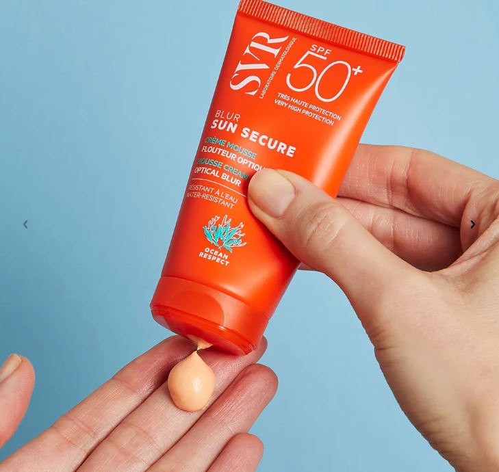 SVR SUN SECURE Blur Soft-Focus Mousse SPF50+ (50ml)