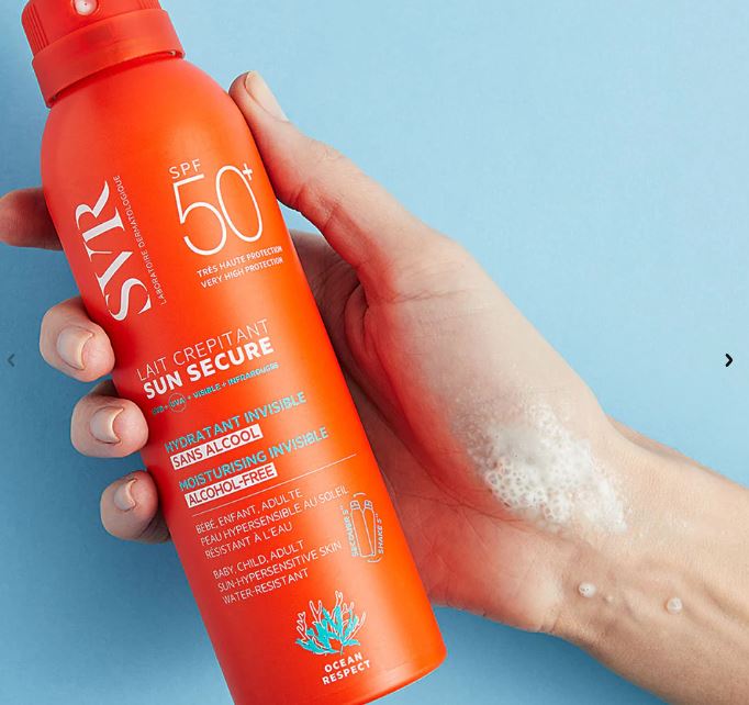SVR Sun Secure Fizzy Milk Lait Crepitant SPF50+ -NEW (200ml)