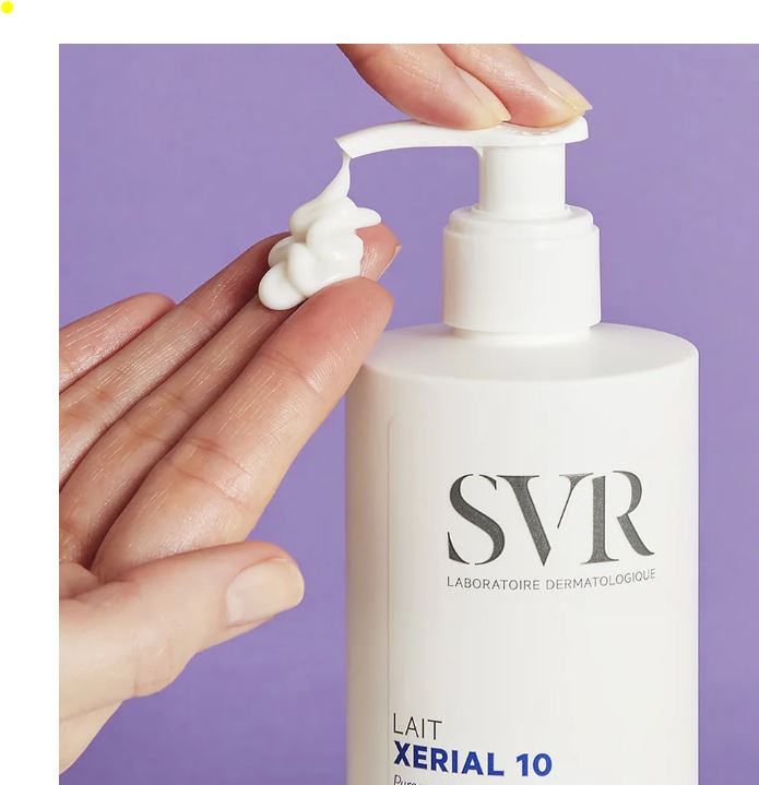 SVR XERIAL 10 Body Lotion for Ashy & Flaky Skin (NEW FORMULA) - All ages (400ml)