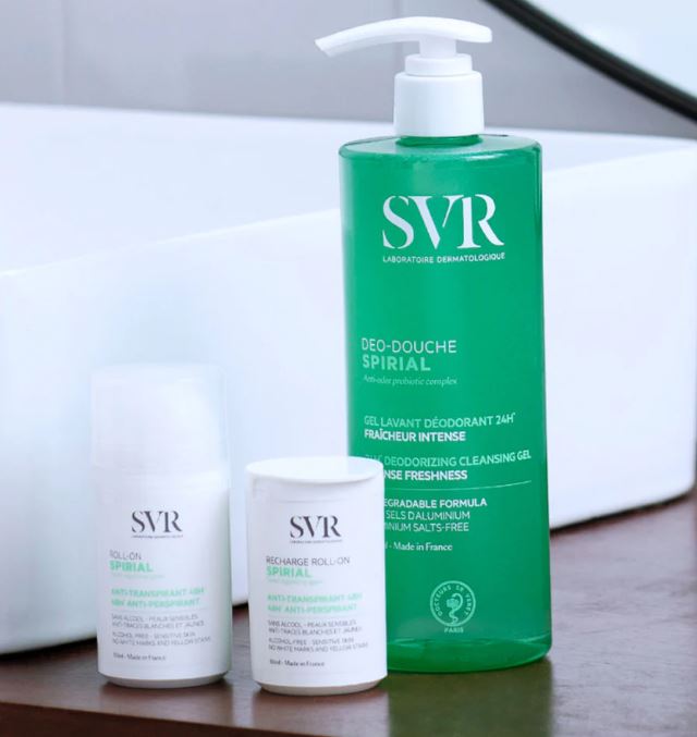 SVR SPIRIAL Deo Douche Shower Deodorant Gel Cleanser (400ml) Refill