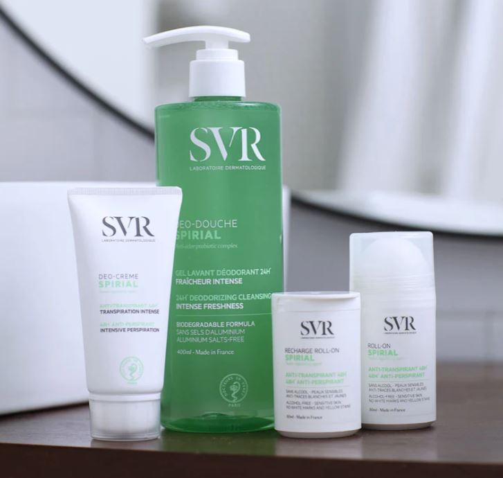 SVR SSPIRIAL Roll-on Deodorant Long-Lasting Freshness (50ml)