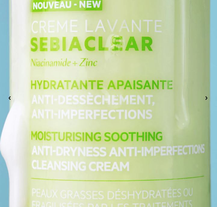 SVR SEBIACLEAR Crème Lavante (Face + Body) - Oily & Blemish Prone Skin (200ml)