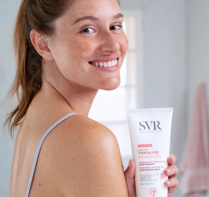 SVR TOPIALYSE Moisturizing Face & Body Cream All Ages - (RENOVATED) ( 200ml)