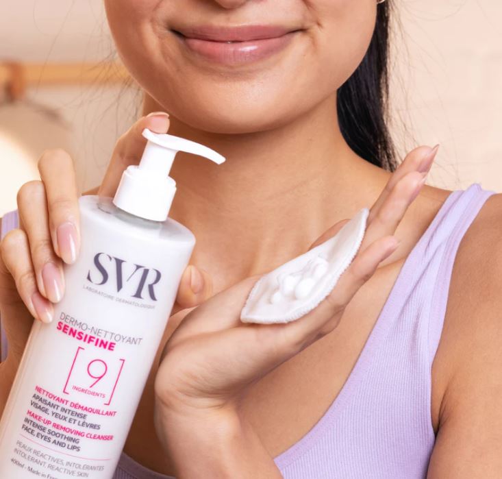 SVR SENSIFINE Cleansing Milk for Sensitive Polyallergic Skin (400ml)