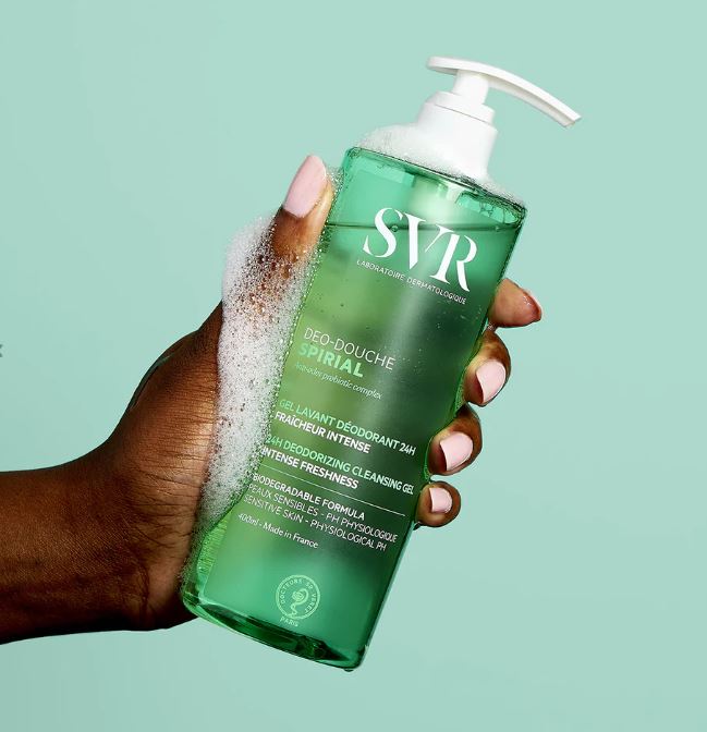 SVR SPIRIAL Deo Douche Shower Deodorant Gel Cleanser (400ml)