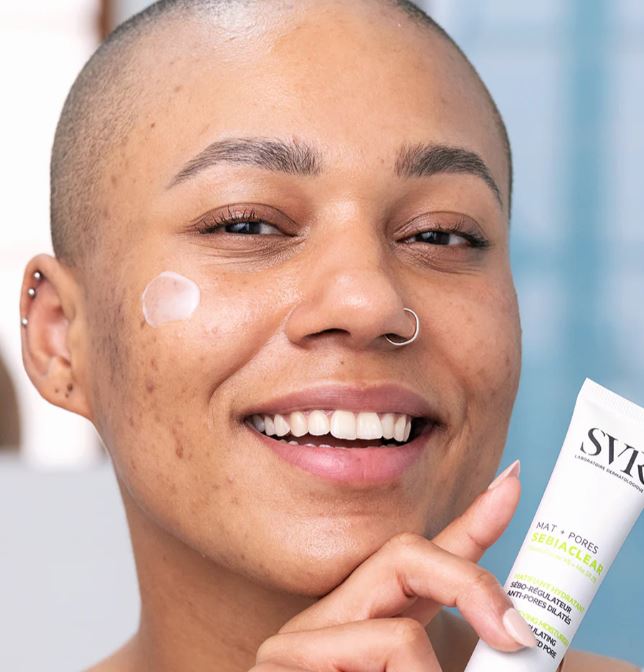 SVR SEBIACLEAR Mat & Pores Sebum-Regulator Cream - NEW FORMULA(40ml)