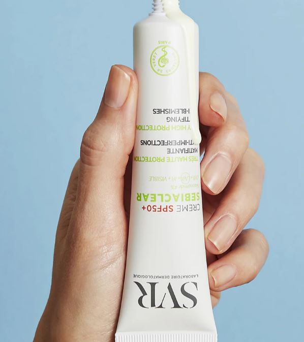 SVR SEBIACLEAR Crème SPF50+ Face Sun Protection Cream - NEW FORMULA (40ML)