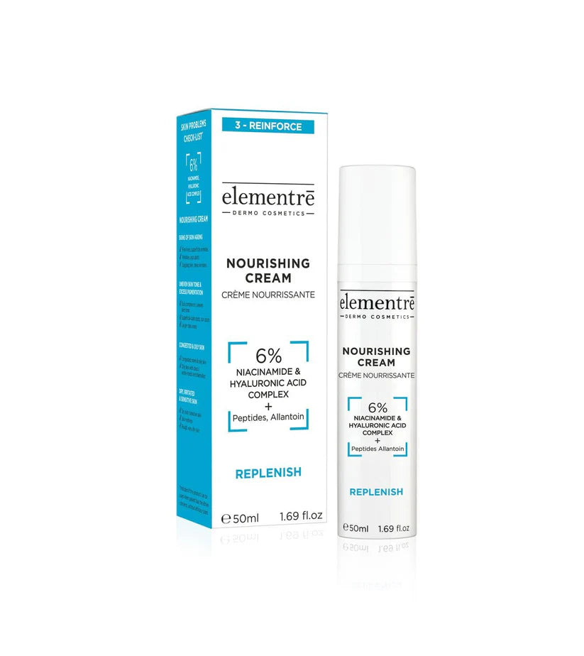 Elementre Nourishing Cream - 6% Niacinamide & Hyaluronic Acid (50ml)