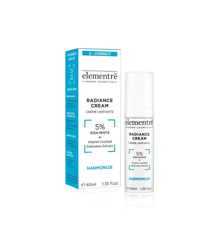 Elementre Radiance Cream - 5% Giga-White (40ml)