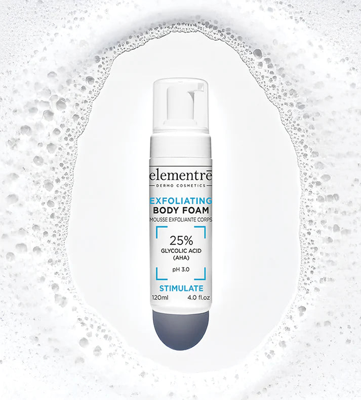 Elementre Body Foam - 25% Alpha Hydroxy Acid (120ml)