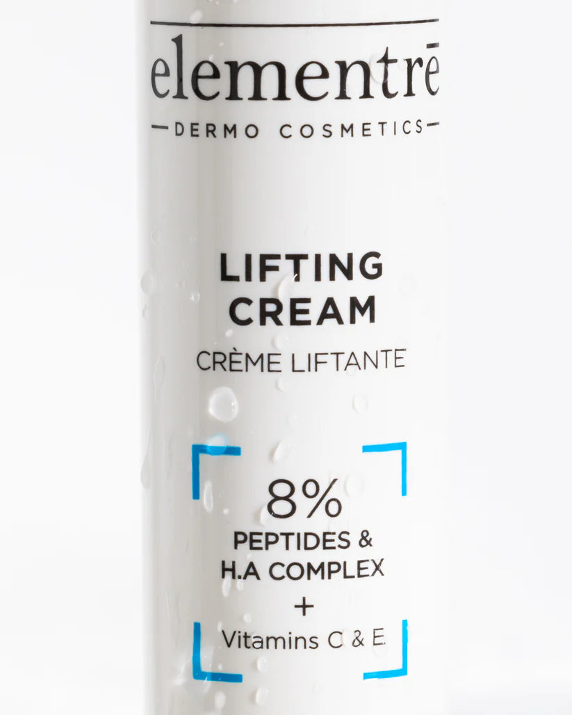 Elementre Lifting Cream - 8% Peptides & Hyaluronic Acid (50ml)