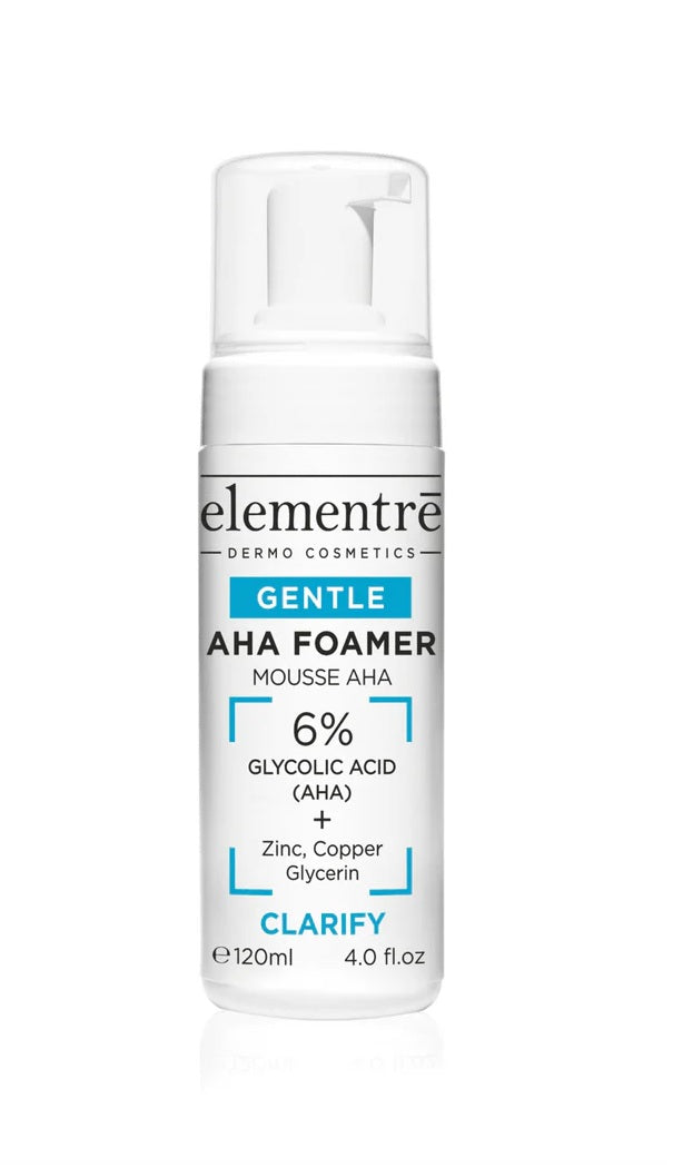 Elementre Gentle AHA Foamer - 6% Glycolic Acid (120ml)