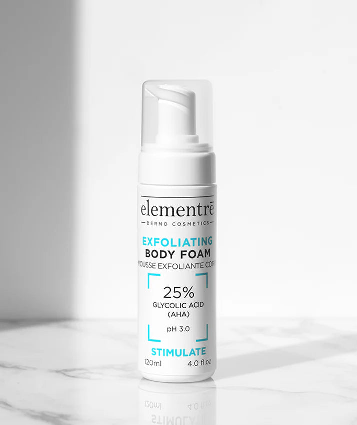 Elementre Body Foam - 25% Alpha Hydroxy Acid (120ml)