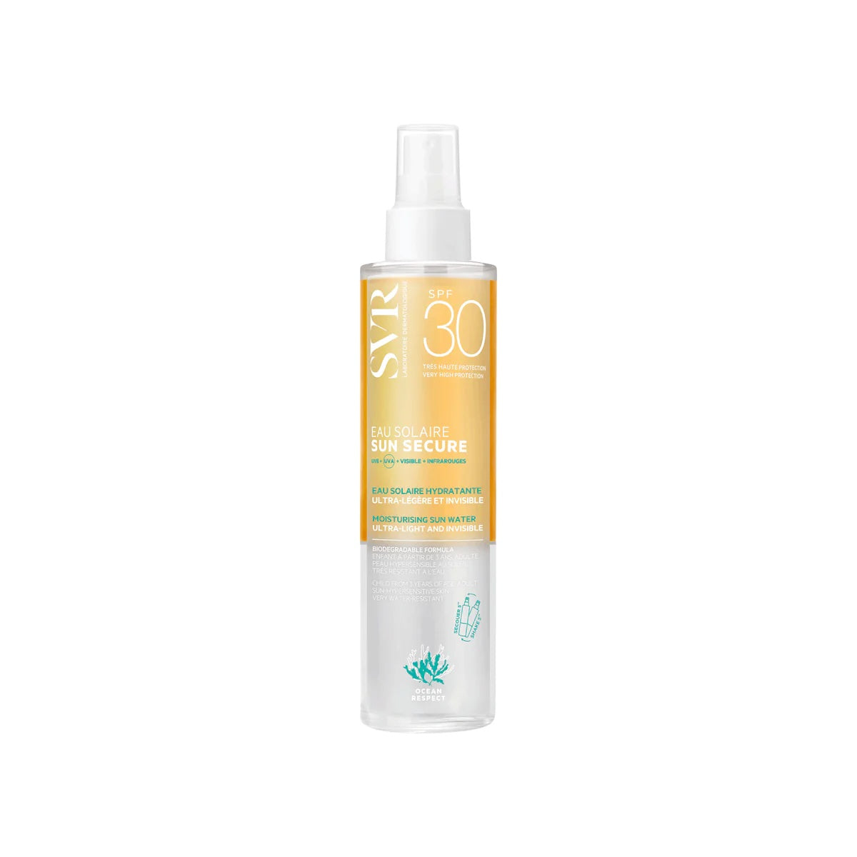 SVR SUN SECURE Eau Solaire SPF30 200ML