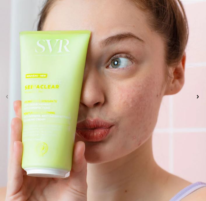 SVR SEBIACLEAR Crème Lavante (Face + Body) - Oily & Blemish Prone Skin (200ml)
