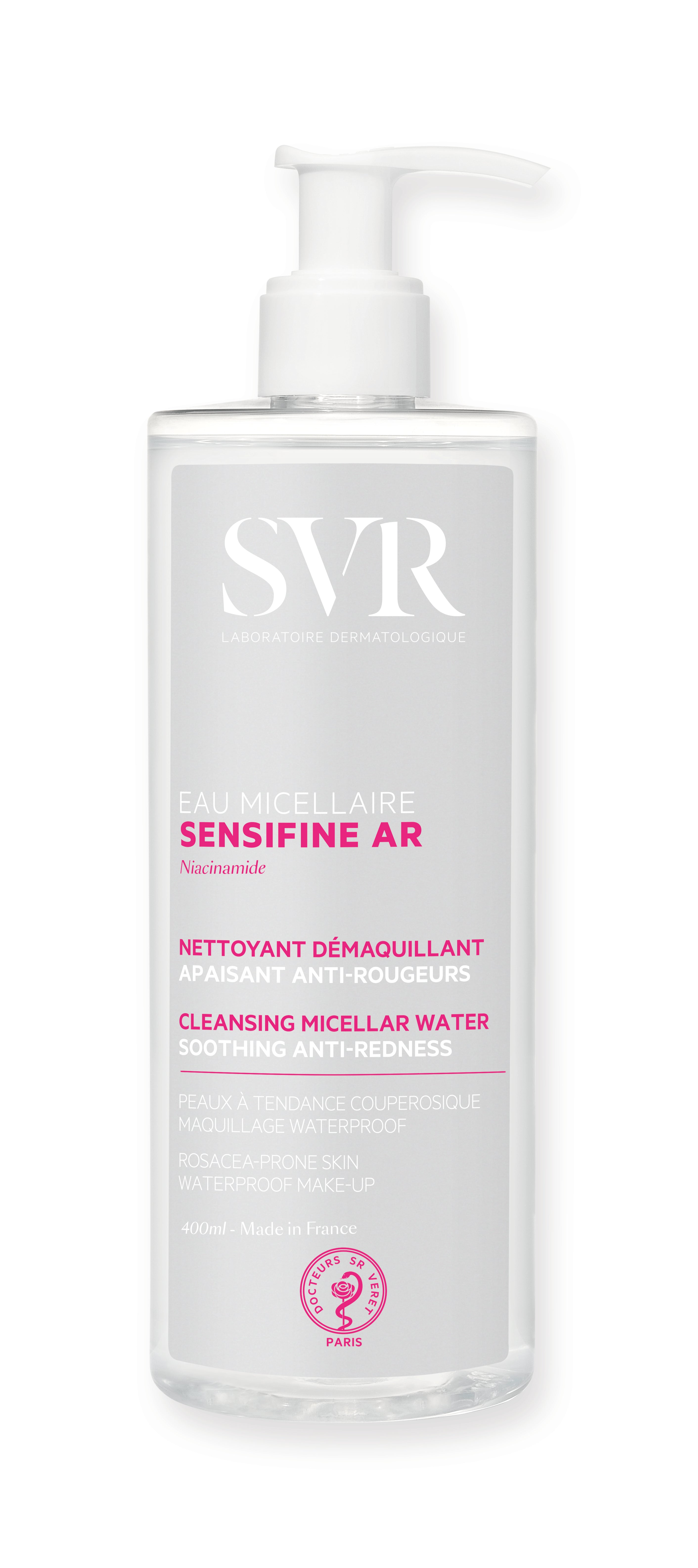 SVR SENSIFINE AR Anti-Redness Micellar Water (redness, rosacea-prone skin) (400ml)