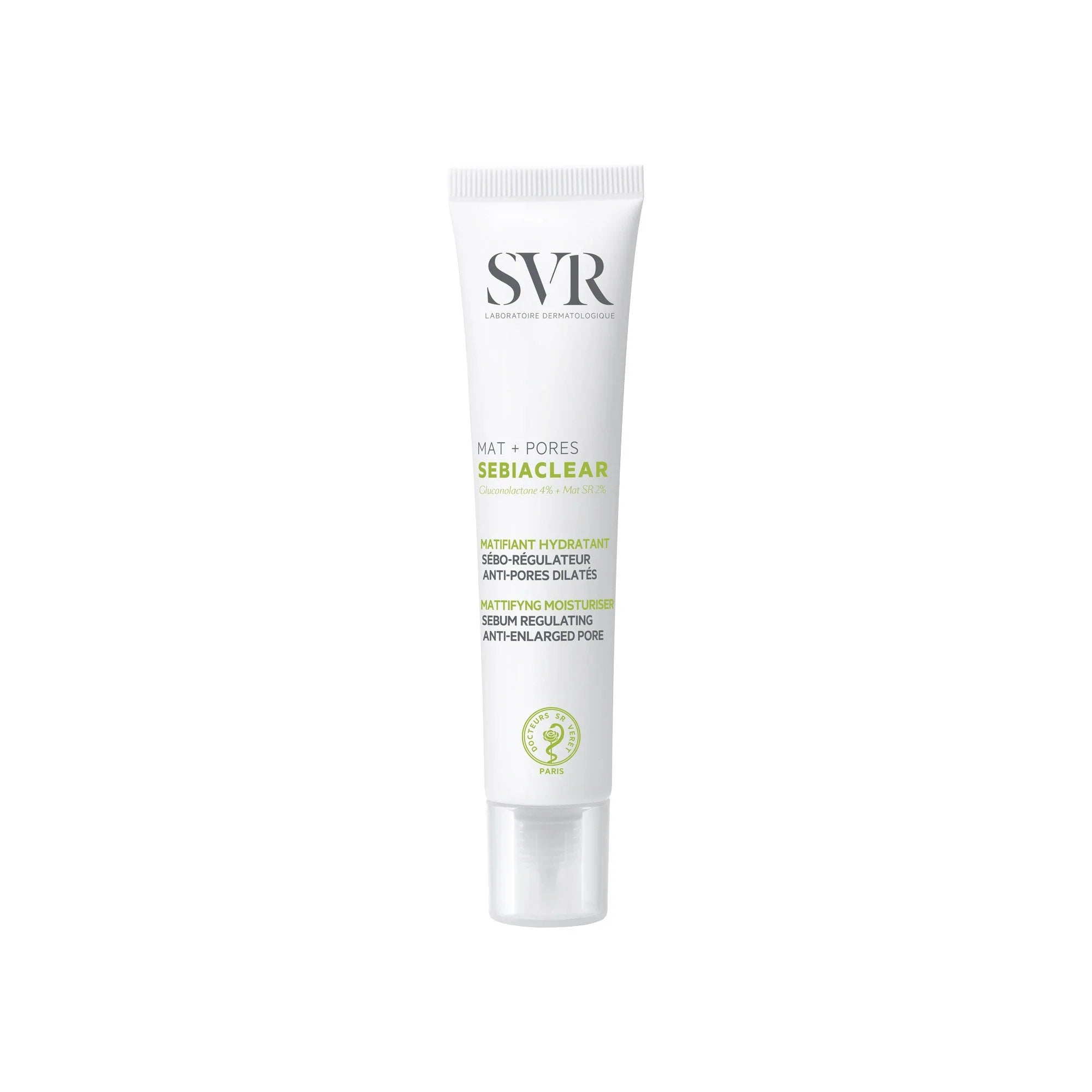 SVR SEBIACLEAR Mat & Pores Sebum-Regulator Cream - NEW FORMULA(40ml)
