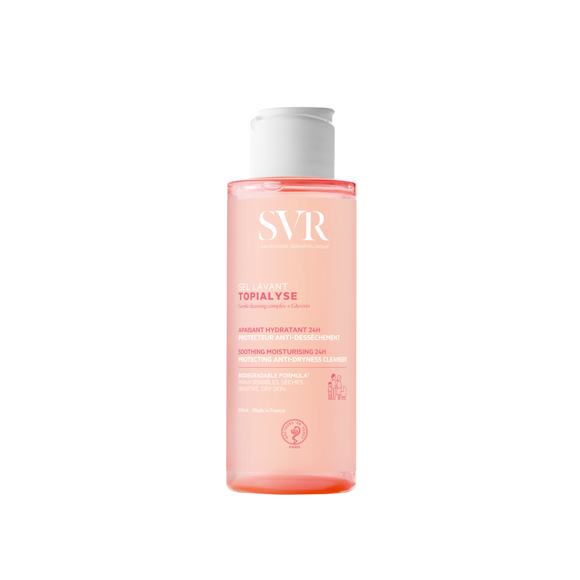 SVR TOPIALYSE Wash-Off Cleansing Gel 100ml