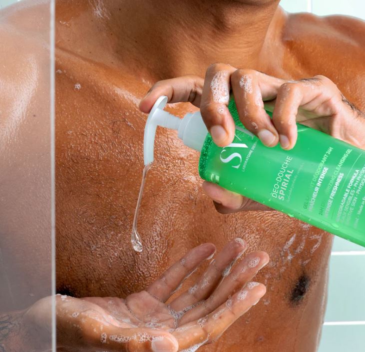 SVR  SPIRIAL Deo Douche Shower Deodorant Gel Cleanser (55ml) Travel Size