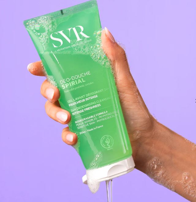 SVR  SPIRIAL Deo Douche Shower Deodorant Gel Cleanser (200ml)