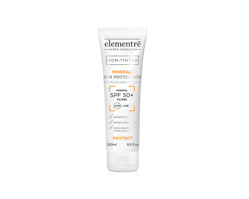 Elementre Mineral Sun Protection SPF50+ Non-Tinted Salon Size (250ML)