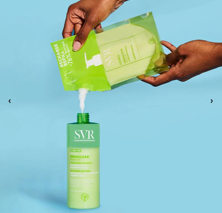 SVR SEBIACLEAR Crème Lavante (Face + Body) - Oily & Blemish Prone Skin (400ml)