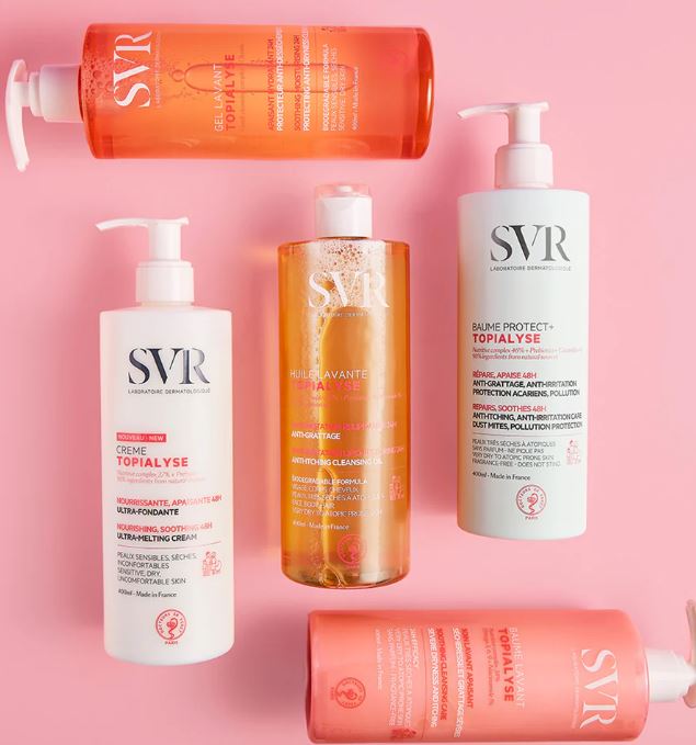 SVR TOPIALYSE Face & Body Emulsifying Micellar Oil Wash - Travel Size (55ml)